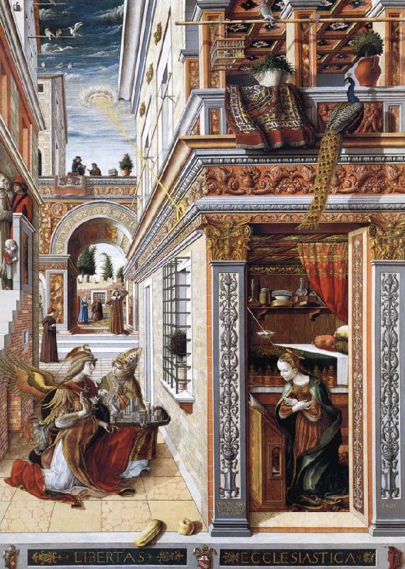 Carlo Crivelli The Annunciation oil painting picture